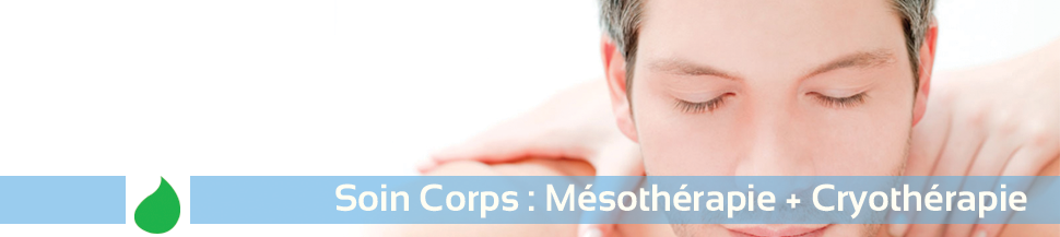 Meilleurs Soins Mésothérapie et  Cryothérapie pour homme- BOBIO Nabeul Tunisie